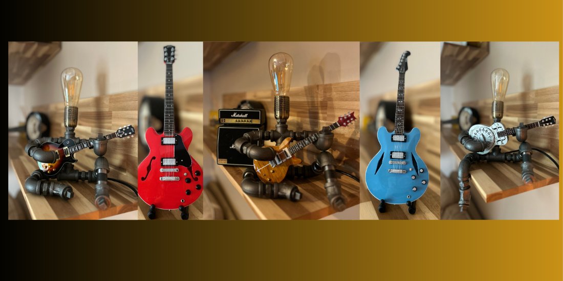 Guitar Lamps