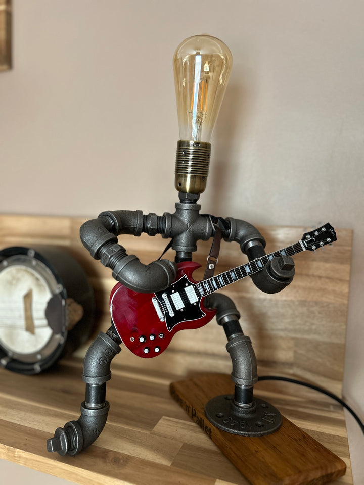 Rock Guitar Hero Lamp - AC/DC replica